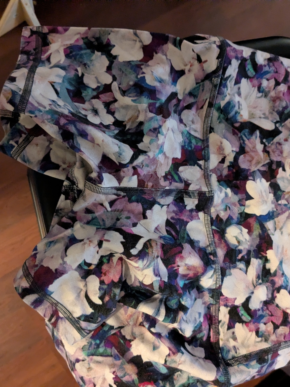 Floral Print Shorts.